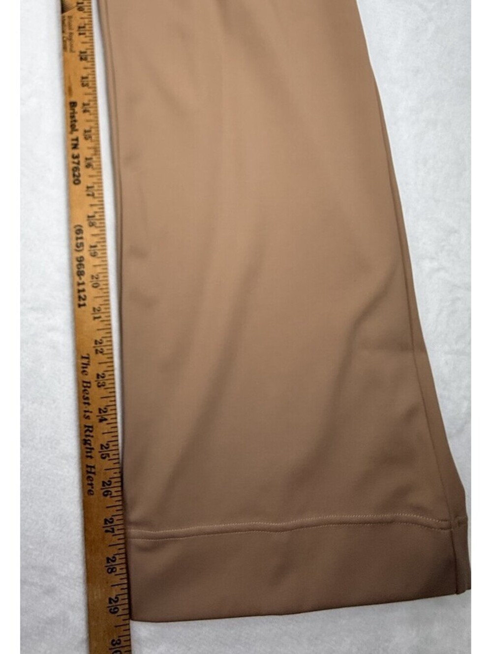Halara Brown Large DayStretch High Waisted Pockets Straight Leg Casual Pants - Picture 9 of 14